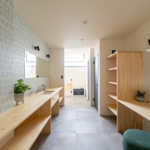 薪ストーブのある新築事例74