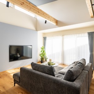 薪ストーブのある新築事例74