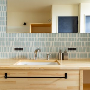 薪ストーブのある新築事例74