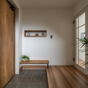 縦格子のある家-新築事例75