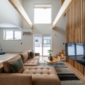 縦格子のある家-新築事例75